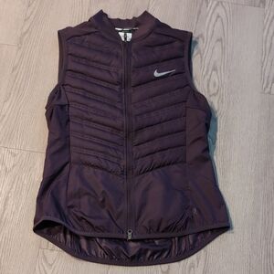 Great Condition Nike Aeroloft 800 Down Fill  Running Vest Size Small